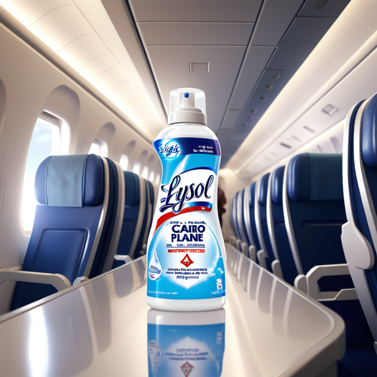 ¿Puedes Llevar Lysol en un Avion? | Una Guia Completa