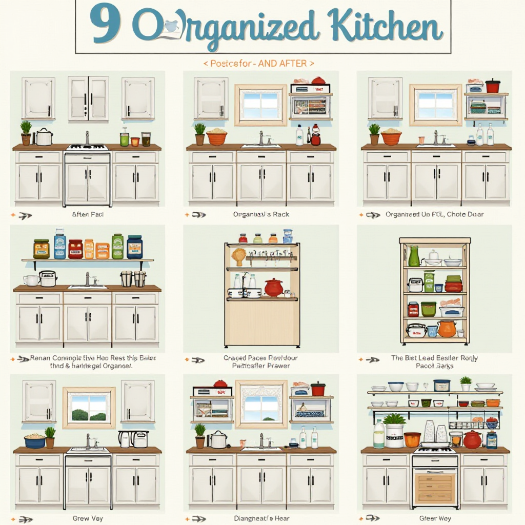 9 Consejos prácticos para una cocina más organizada